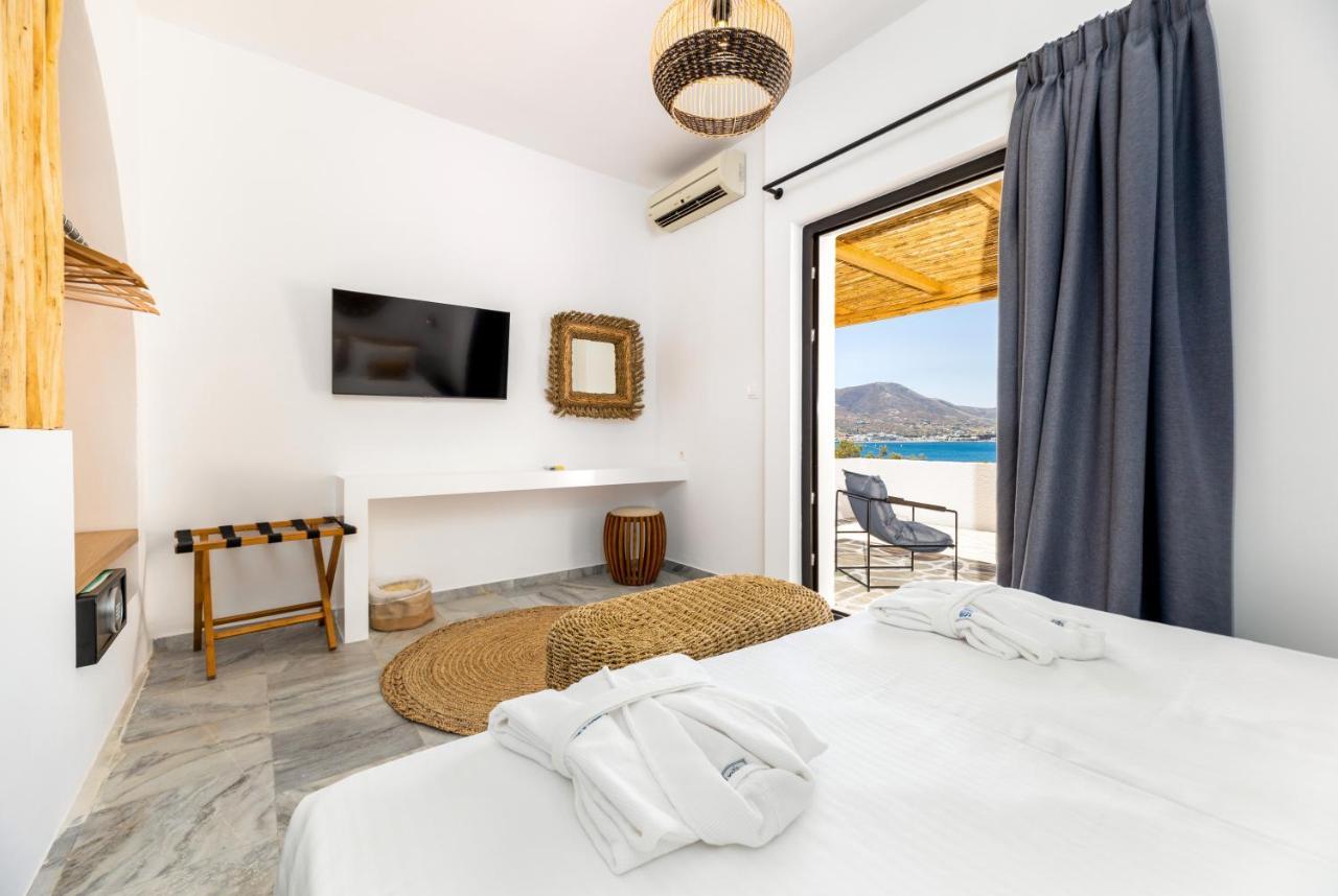 Omilos Beachfront House Páros Exterior foto